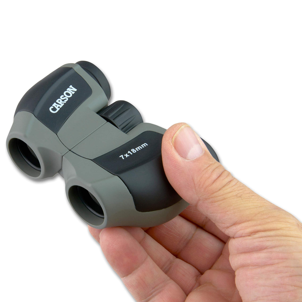 Carson MiniScout objective lenses detail highlighting fully coated optics benefit
