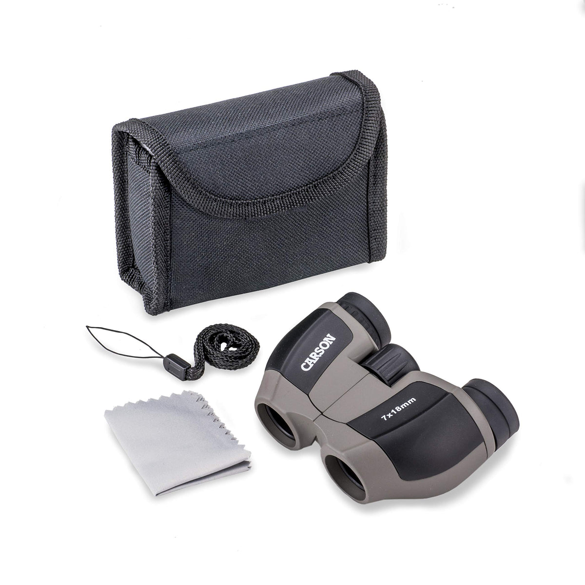 Carson MiniScout used outdoors at a concert illustrating lightweight convenience