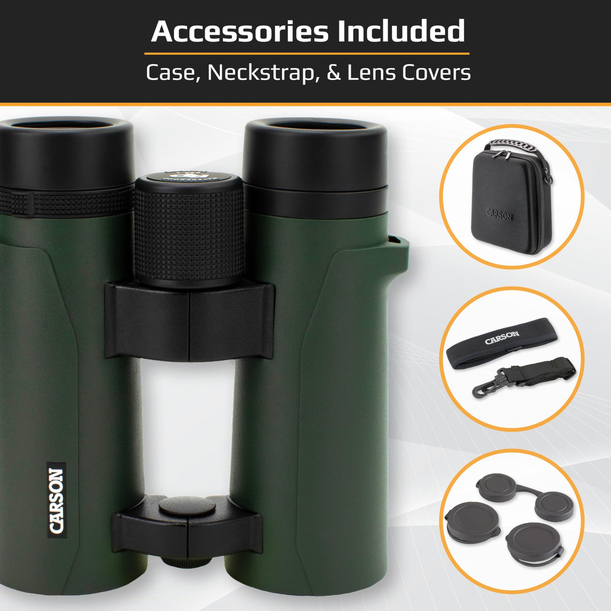 Carson RD Series eyecups delivering comfortable extended viewing during outdoor sessions
