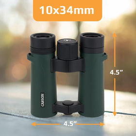 Carson RD Series binoculars nitrogen-filled seal for waterproof fogproof performance