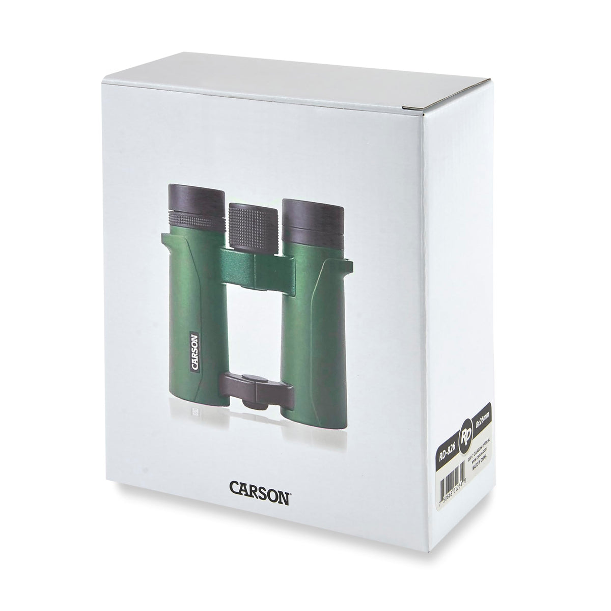 Carson RD Series included accessories case strap cloth.