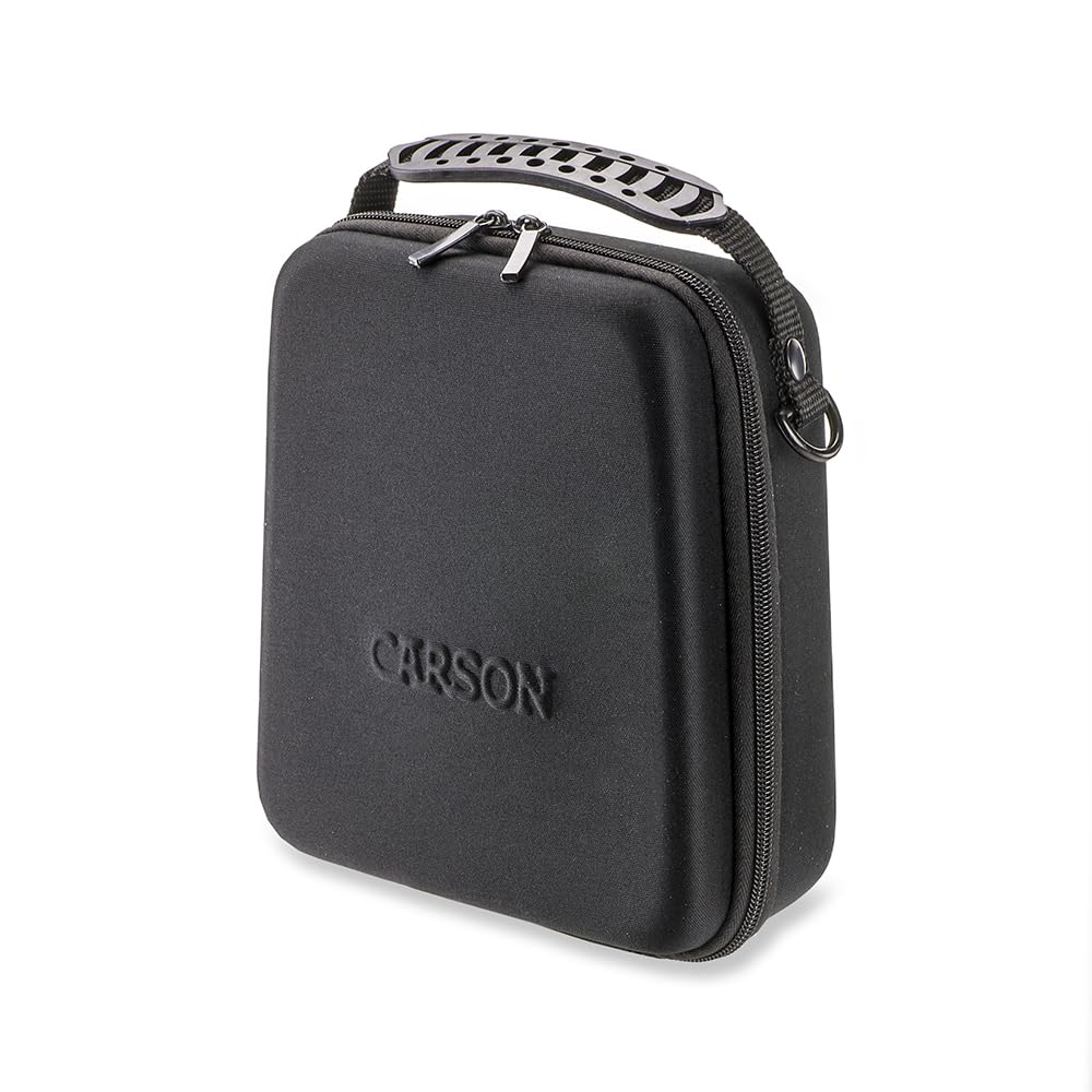 BAK-4 prisms with multi-coated optics deliver bright, sharp images in Carson RD Series