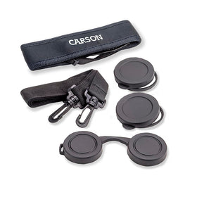 Nitrogen-filled waterproof Carson binoculars keep viewing clear in rain and dew