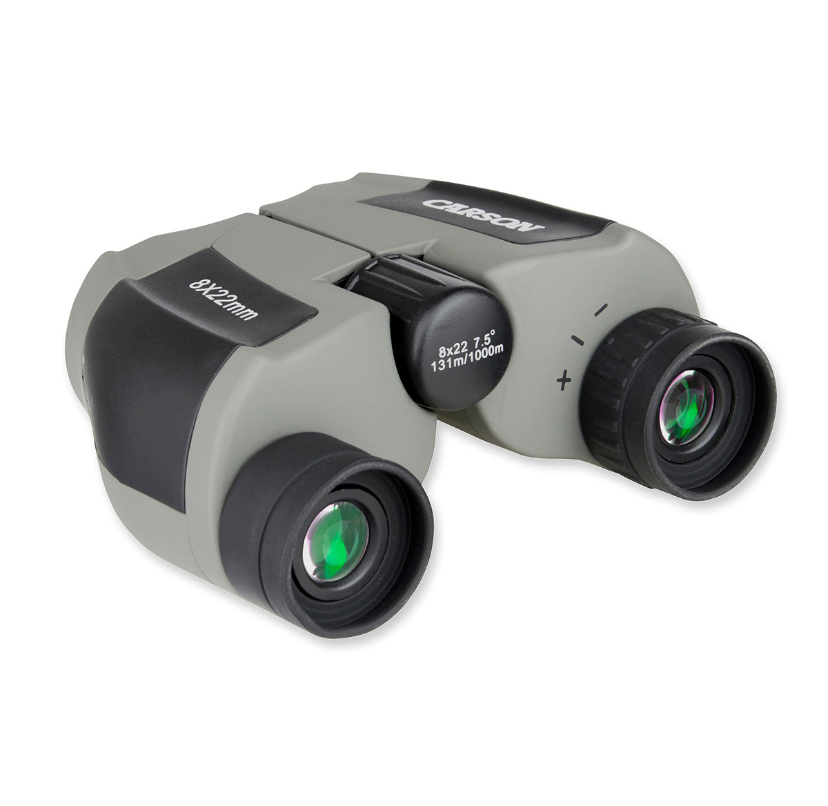 Carson Scout JD-822 focus knob close-up for fast, precise adjustments