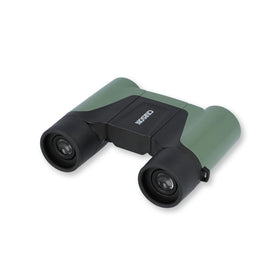 Carson Wild Cat label and prism marking indicating quality optics and reliability