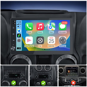 Carultra JPPE-10.1 backup-camera integration aids parking