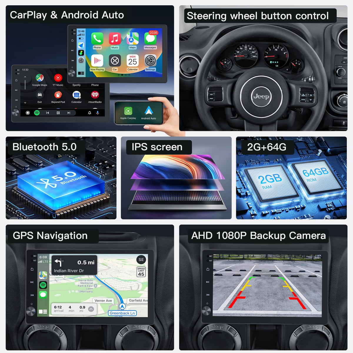 Carultra JPPE-10.1 offline maps for reliable navigation anywhere