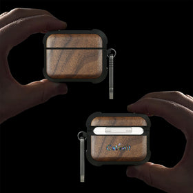 Carveit AirPods Pro 3 case engraved wood pattern adds character and grip