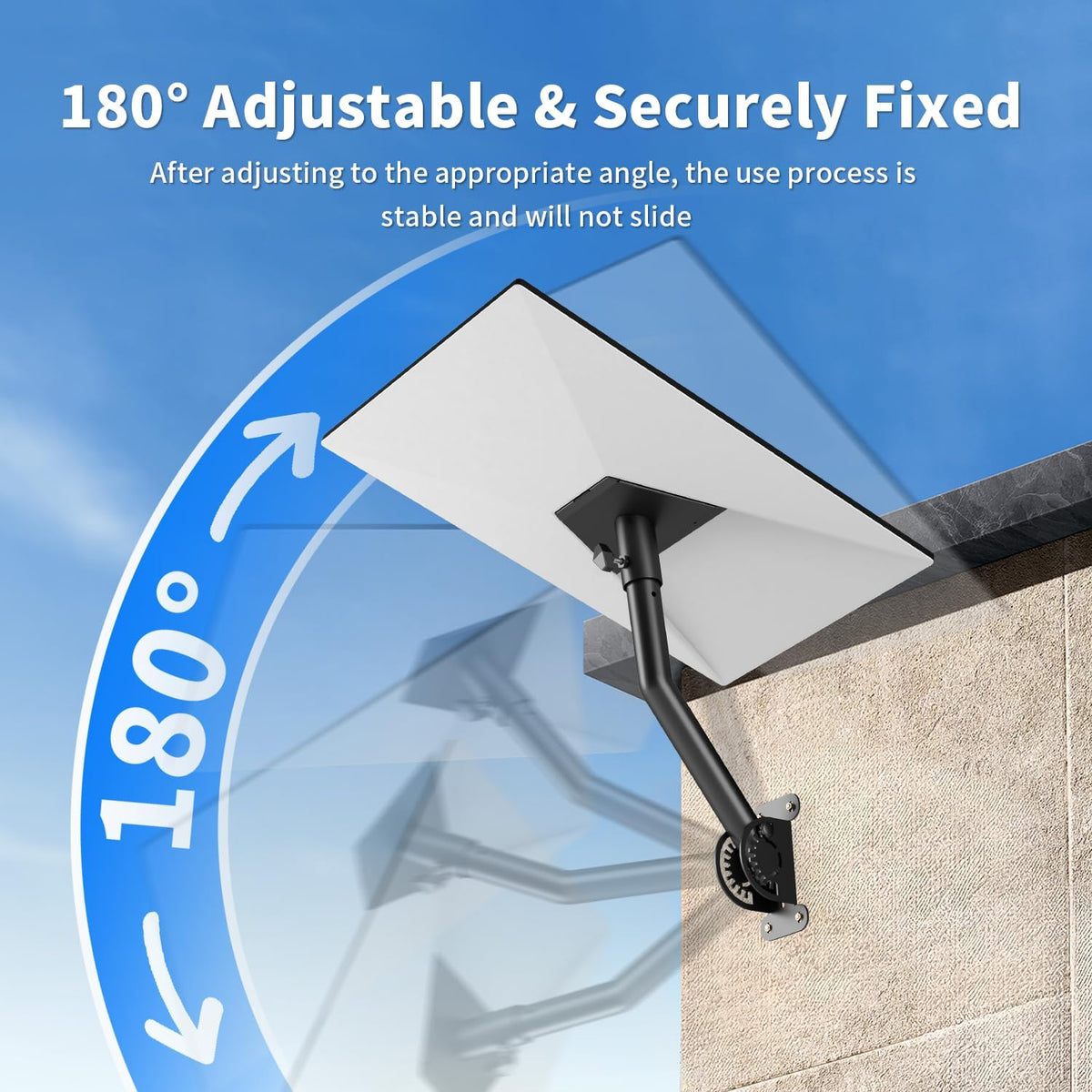 CasaNest bracket mounted on wood siding illustrating versatile installation options