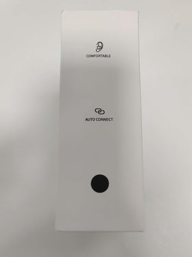 CASCHO earbud button being pressed showing tactile controls for reliable operation