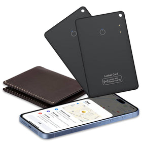 CASCHO front packaging showing two wallet tracker cards and branding, demonstrates value