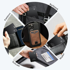 CASCHO tracker producing alert sound next to keys showing rapid location help