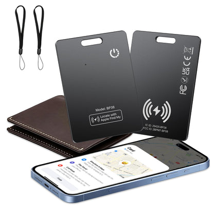 CASCHO front packaging showing two black tracker cards and compatibility badge