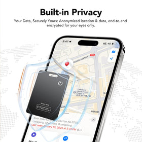 CASCHO tracker splashing water to show IP68 waterproof benefit