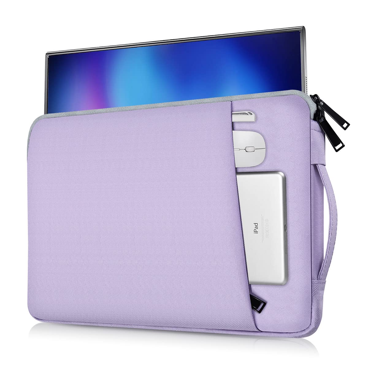 CaseDeer 15.6-inch purple monitor case protects your screen on the go.