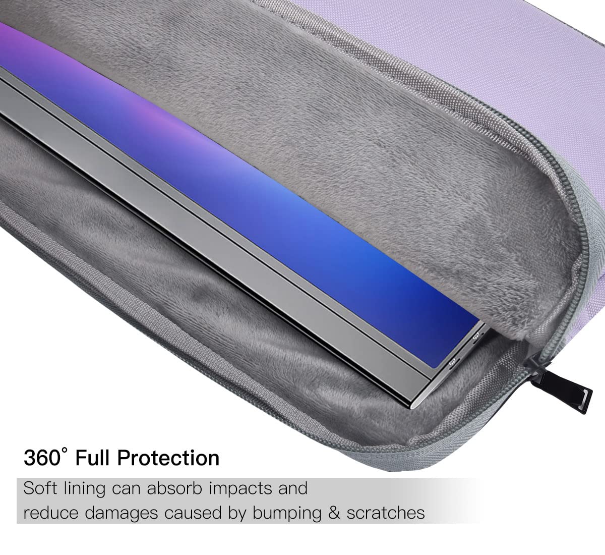 CaseDeer purple case features soft lining to cushion impacts.