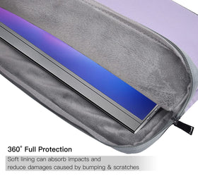 CaseDeer purple case features soft lining to cushion impacts.