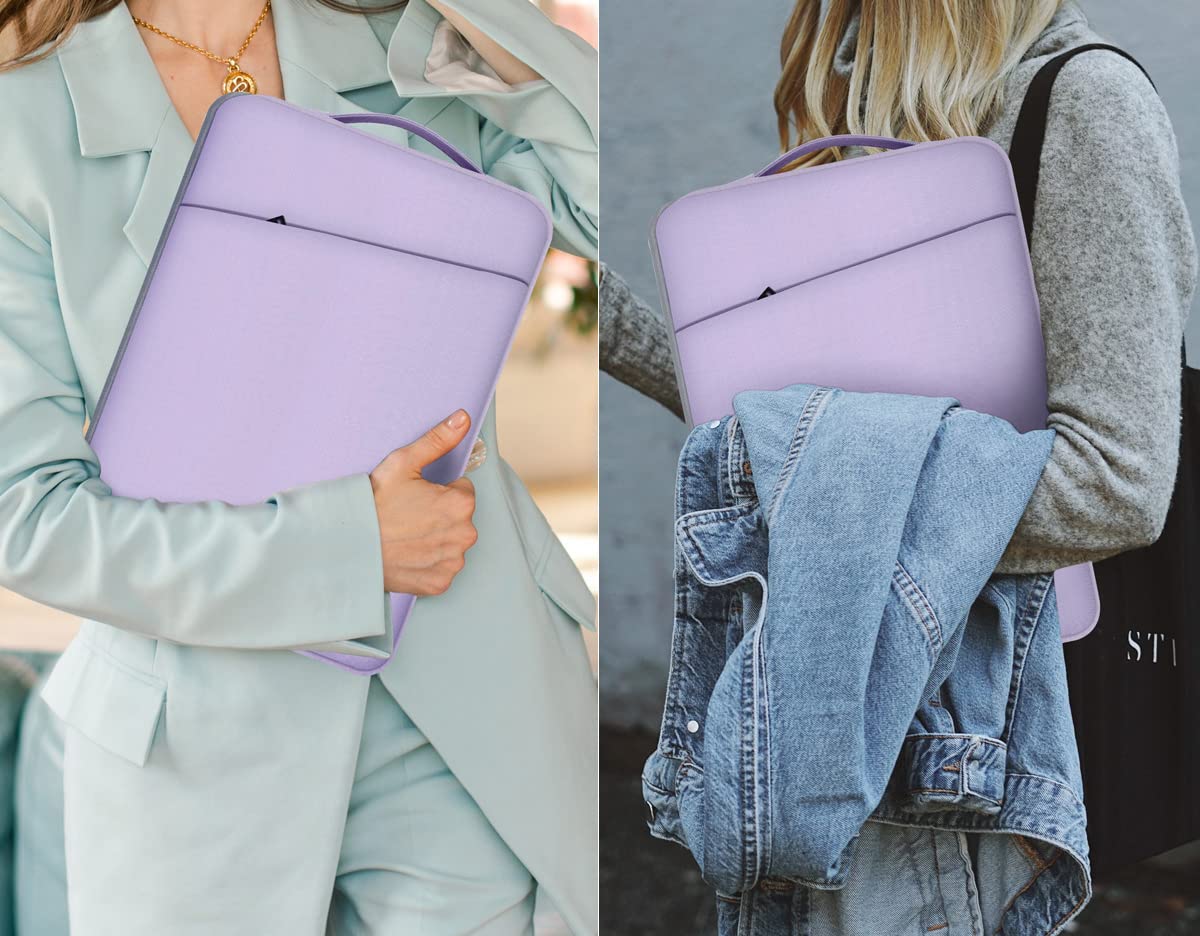 CaseDeer purple monitor case protects during daily travel.