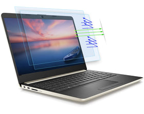 CaseBuy HP 14-inch protector with anti blue light glare for clearer viewing