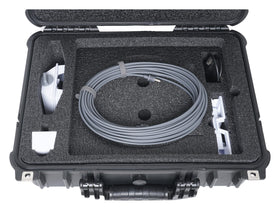 Case Club foam interior securely holds Starlink components