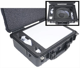 Case Club waterproof hard case protecting Starlink Mini Kit for secure travel