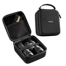 Caseling Nikon 7576 Monarch 5 hard case exterior protects binoculars during travel
