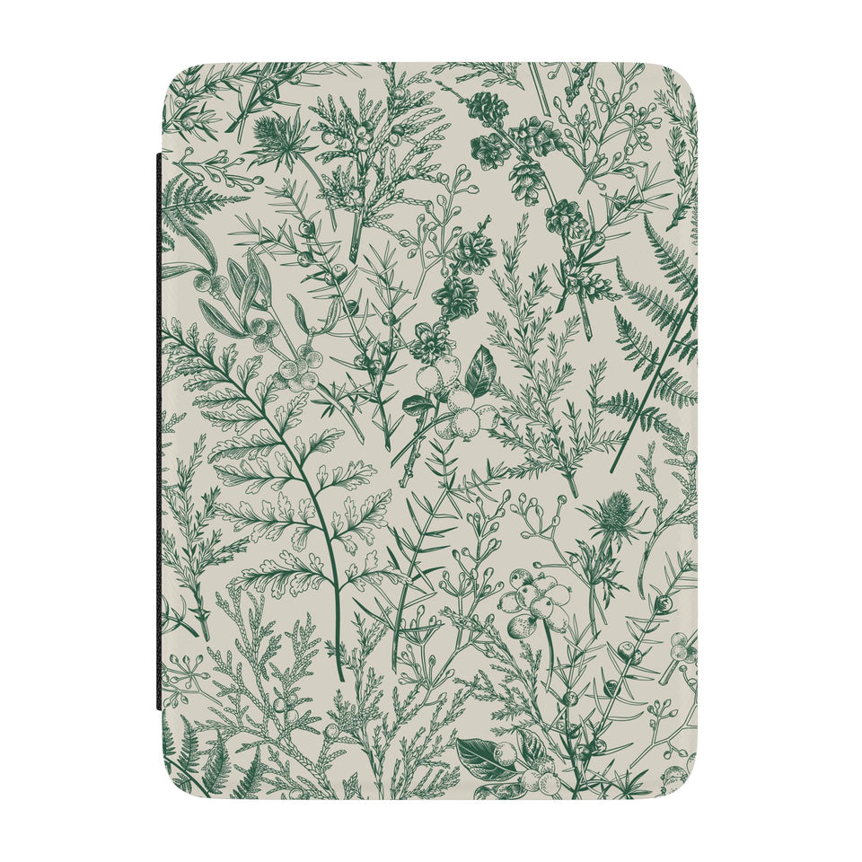 Casely sage garden front cover showing floral design and protective fit