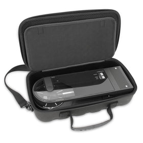 CASEMATIX front view of closed case showing compact protection and portability
