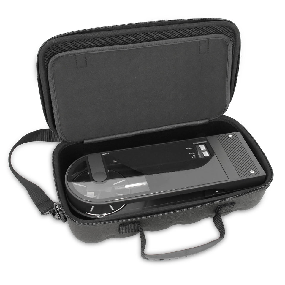 CASEMATIX front view of closed case showing compact protection and portability