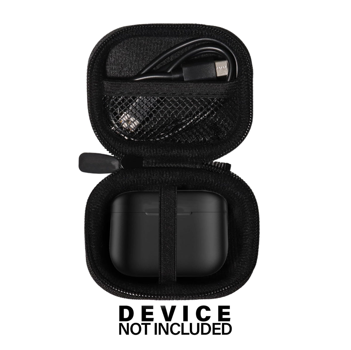 CaseSack case for Air Tones+/Tones with pocket for charger and cords