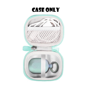 CaseSack JBuds Mini mint case keeps small earbuds safe and easy to store.