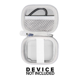 Casesack water-resistant shell shields gear from splashes and light rain.