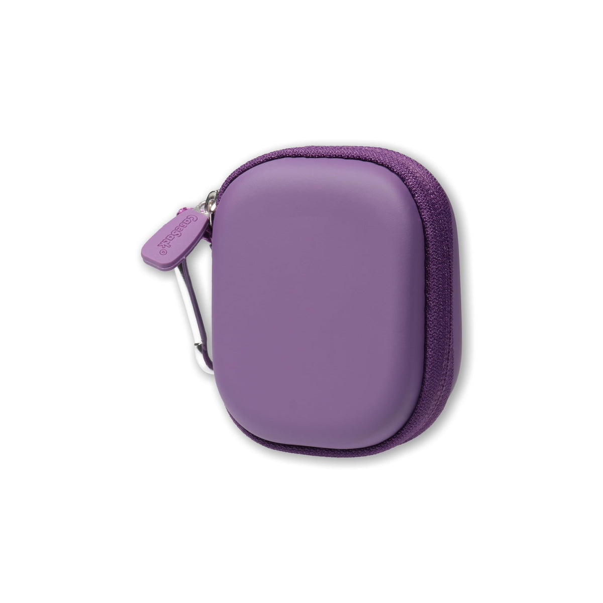 CaseSack Compact organizer for earbuds and charger keeps accessories organized.
