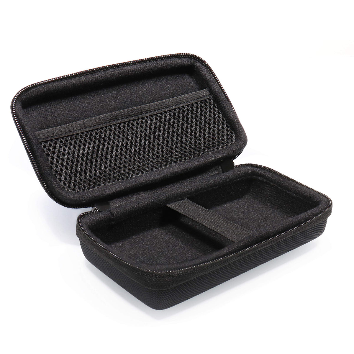 CaseSack holding Inseego hotspot with cable connected for ready use