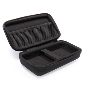 CaseSack holding Inseego hotspot with cable connected for ready use