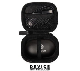 CaseSack held in hand demonstrating compact size and easy portability