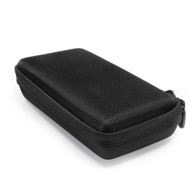 CaseSack next to hand and bag illustrating portable scale and easy carrying