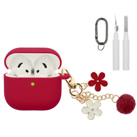 CASEFUN AirPods 4 case in soft silicone protects daily use.