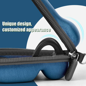 casmilee close-up of zipper and 1680D nylon texture protecting contents