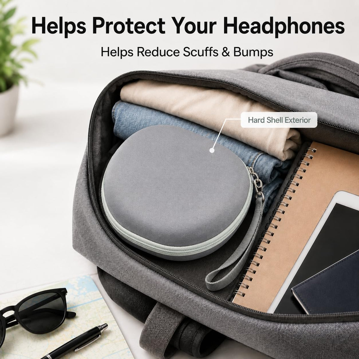 casmilee compatible bag for Skullcandy Evo Crusher and Hesh fits snugly
