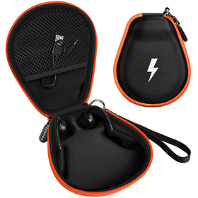 casmilee front view closed case showing compact protection