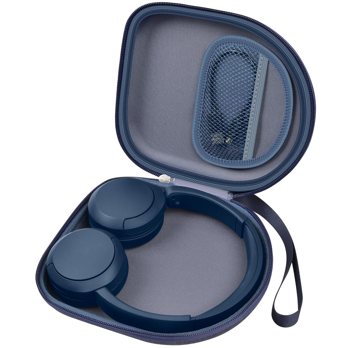 casmilee front view hard-shell case showing compact protection benefit