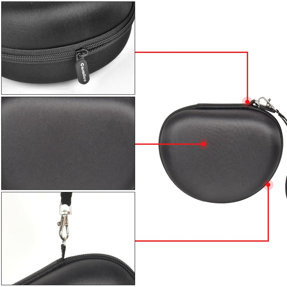 Casmilee lightweight design makes travel and daily carry easier