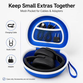 Removable hand strap allows easy carry during commutes