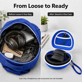 Travel-friendly case that fits in bags without bulk