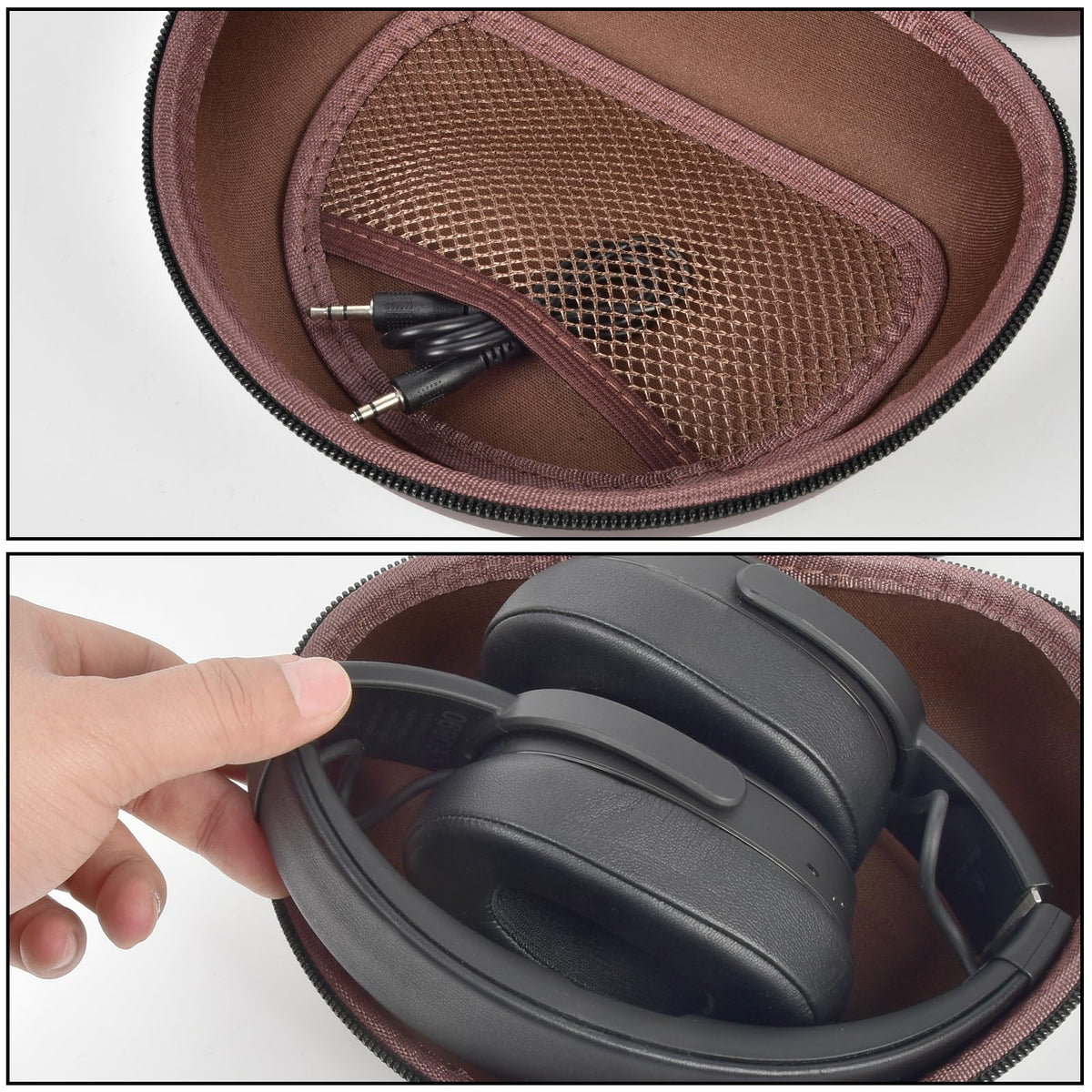 casmilee lightweight travel case for on-the-go listening