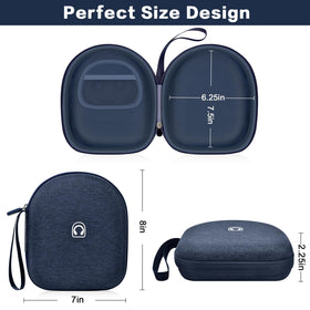 casmilee mesh pocket closeup holding cables for tangle-free storage