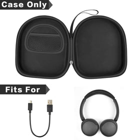 casmilee open case with mesh pocket holding cables and small accessories safely