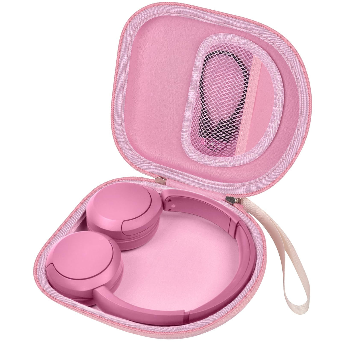 casmilee protective hard shell case for Sony WH-CH520 offers rugged protection during travel