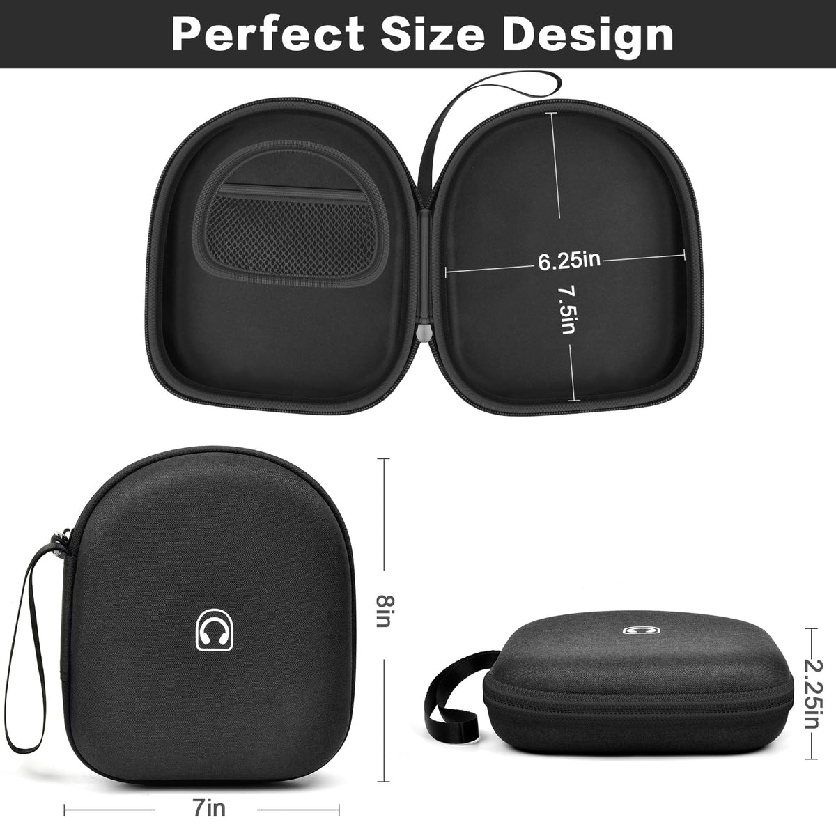 casmilee with Sony WH-1000XM4 inside demonstrating secure, snug fit